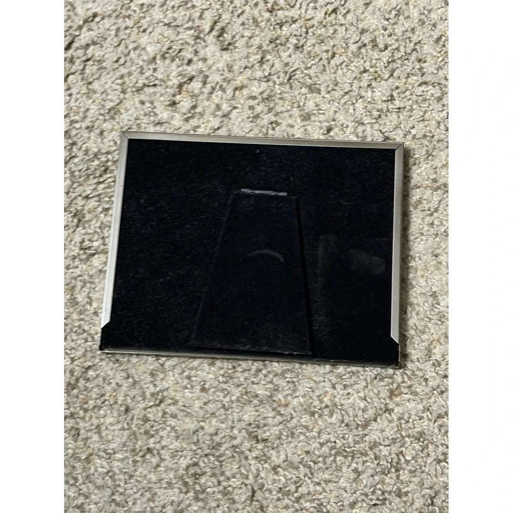 Disney Mickey and Friends Silver Metal Picture Frame Mickey Minnie Goofy Pluto
